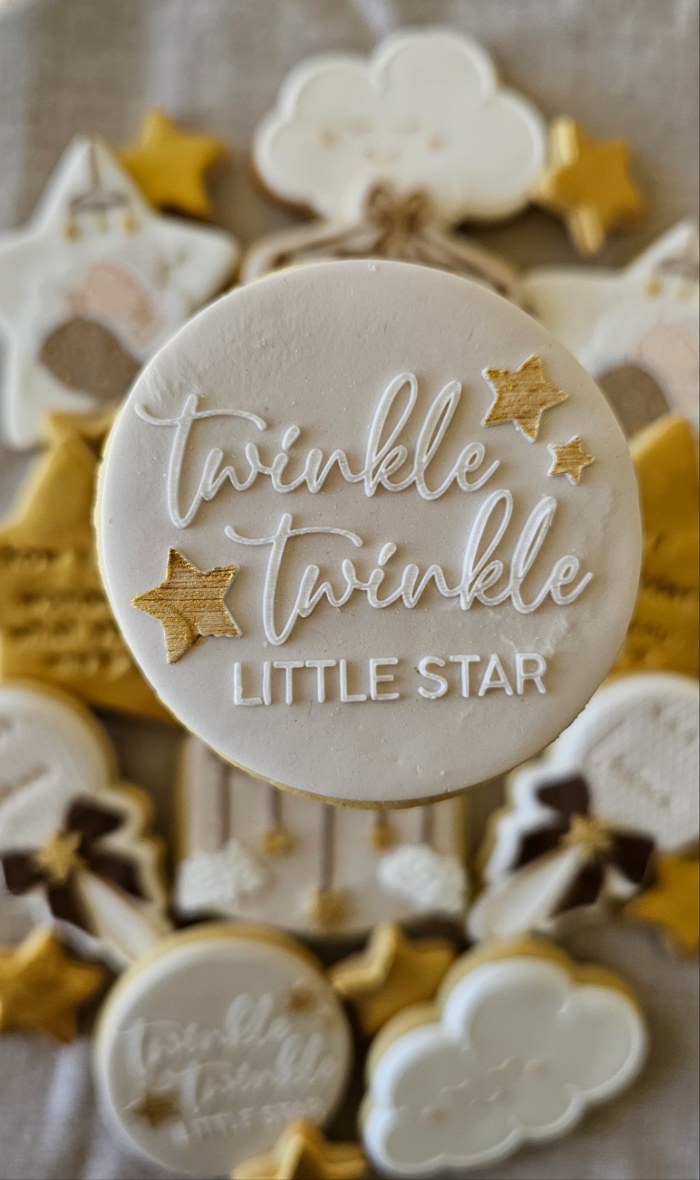 Twinkle Twinkle Little Star – Custom Baby Shower Cookie Gift Box