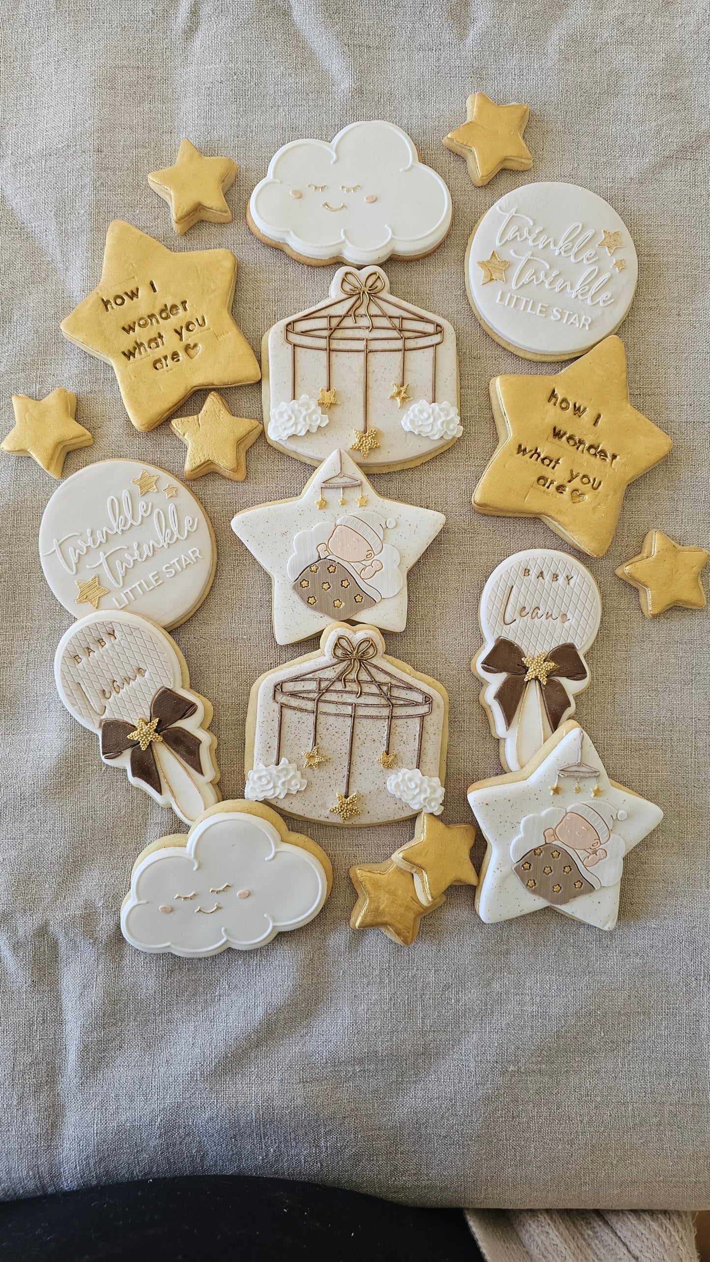 Twinkle Twinkle Little Star – Custom Baby Shower Cookie Gift Box