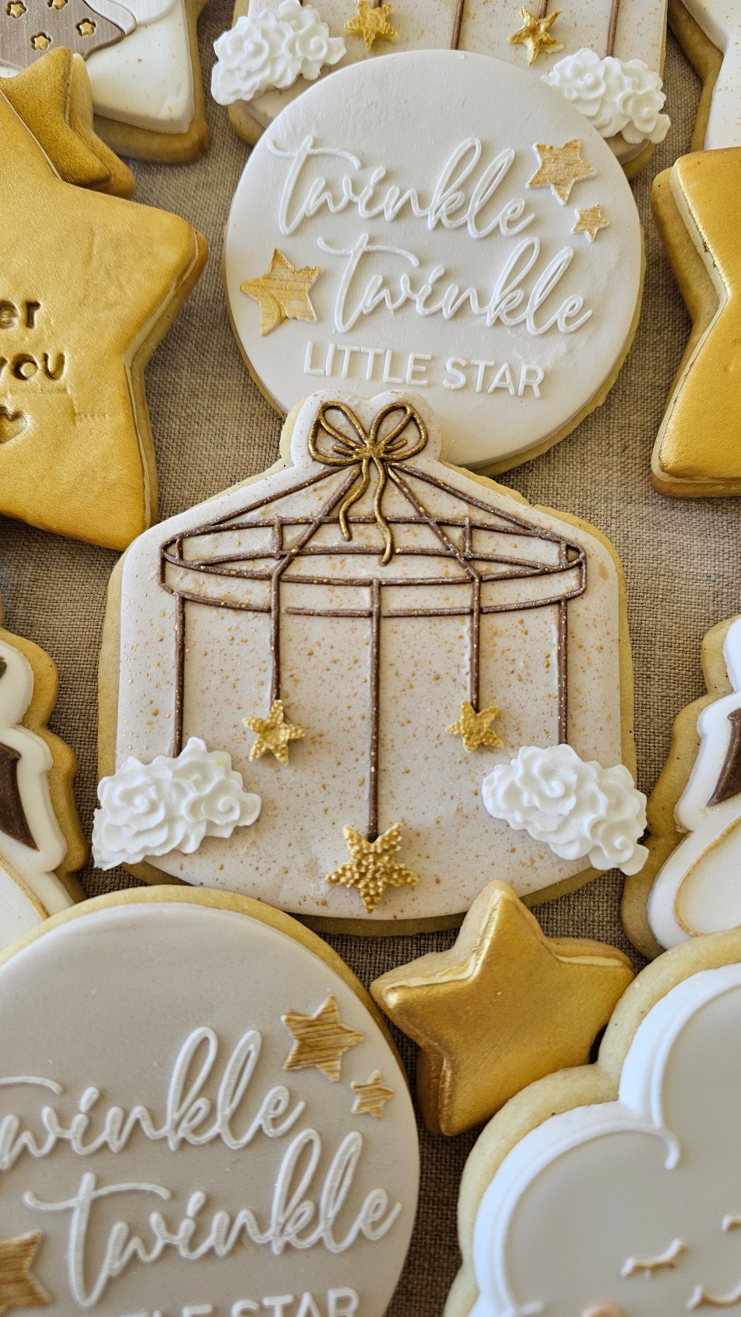 Twinkle Twinkle Little Star – Custom Baby Shower Cookie Gift Box