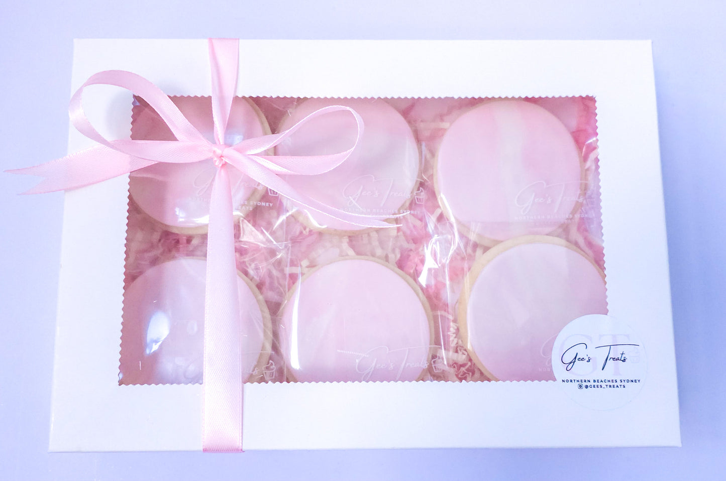 Marbled Cookie Gift Box – Set of 6
