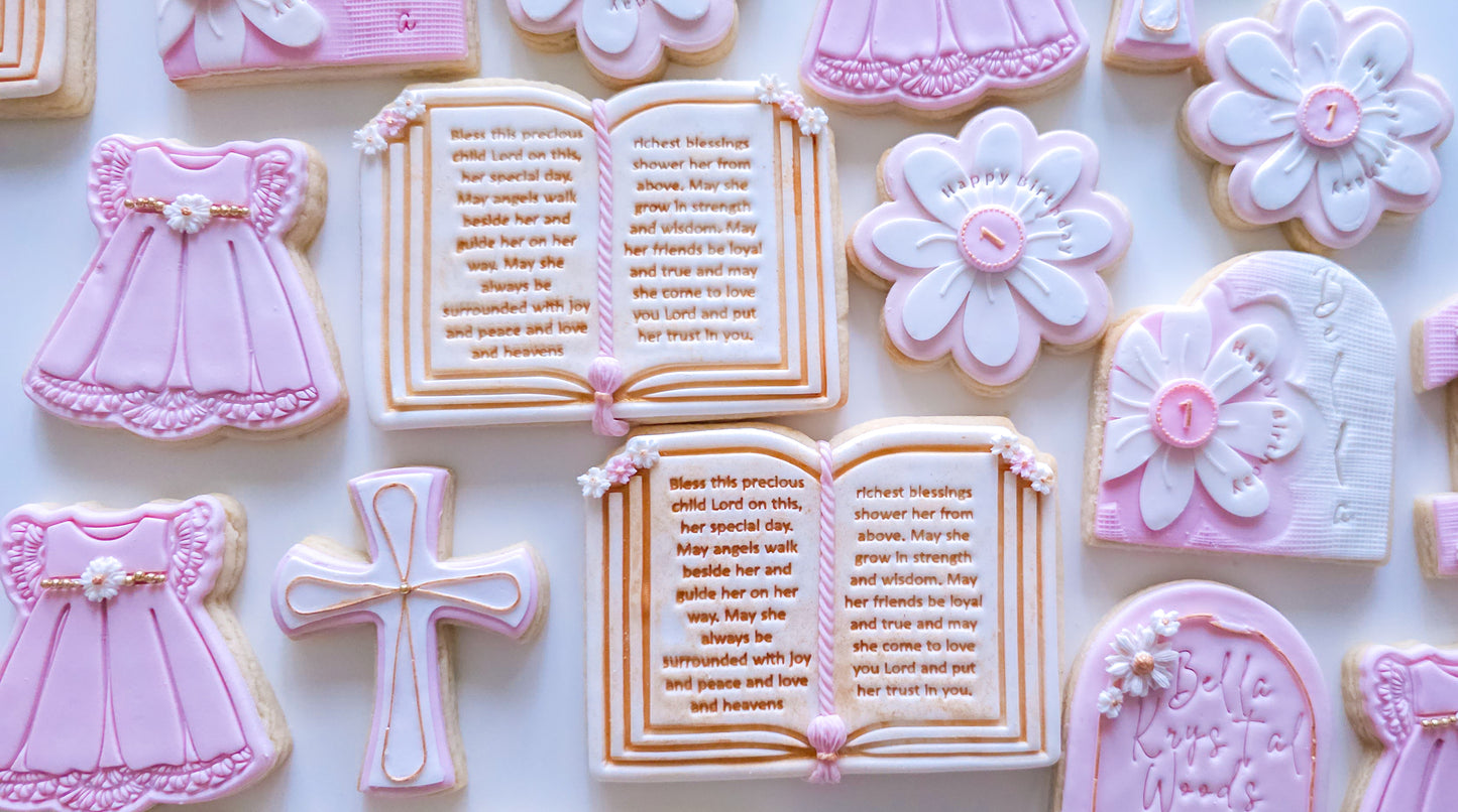 Blessing Book Cookie Set - Box of 6