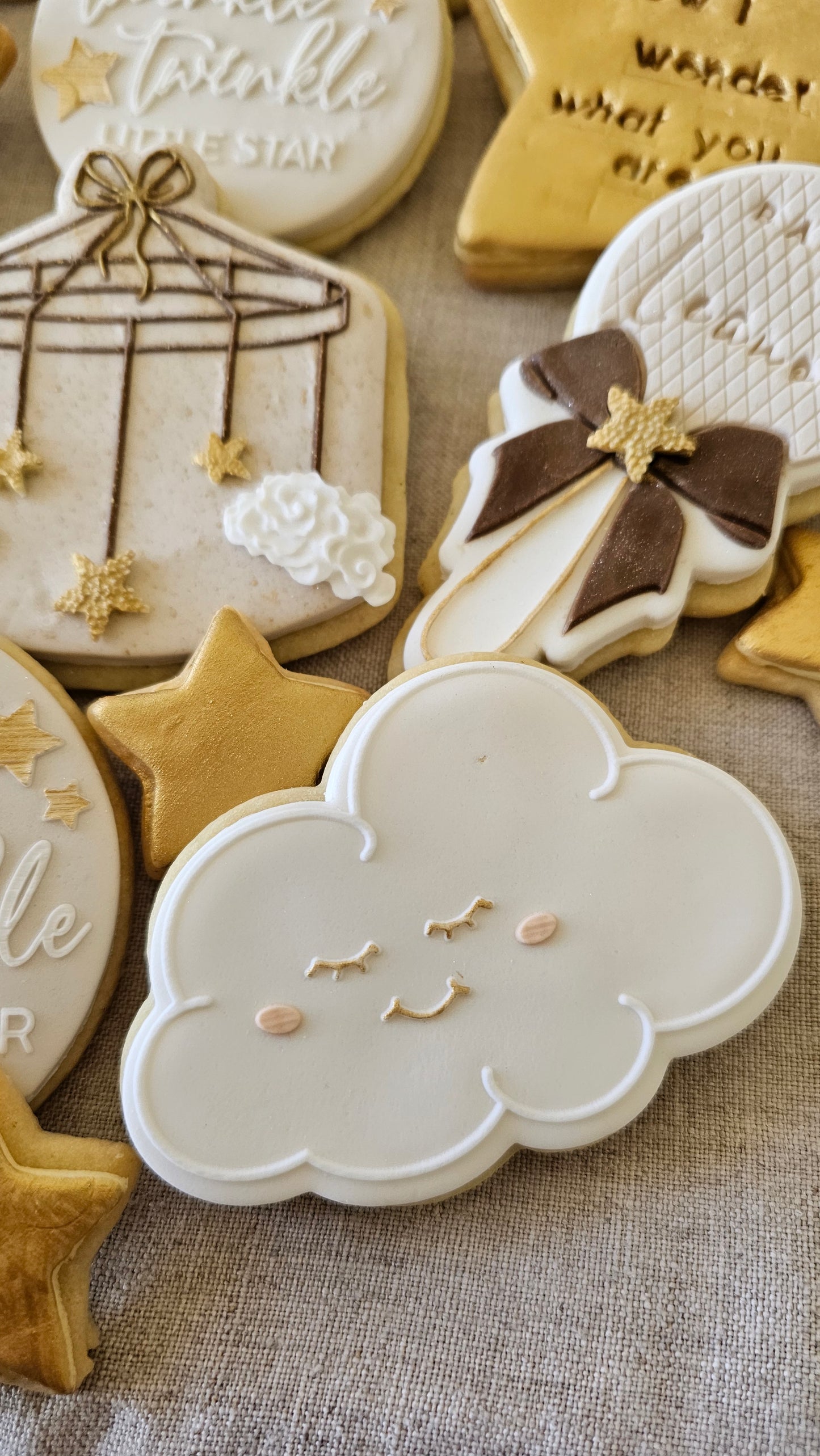 Twinkle Twinkle Little Star – Custom Baby Shower Cookie Gift Box