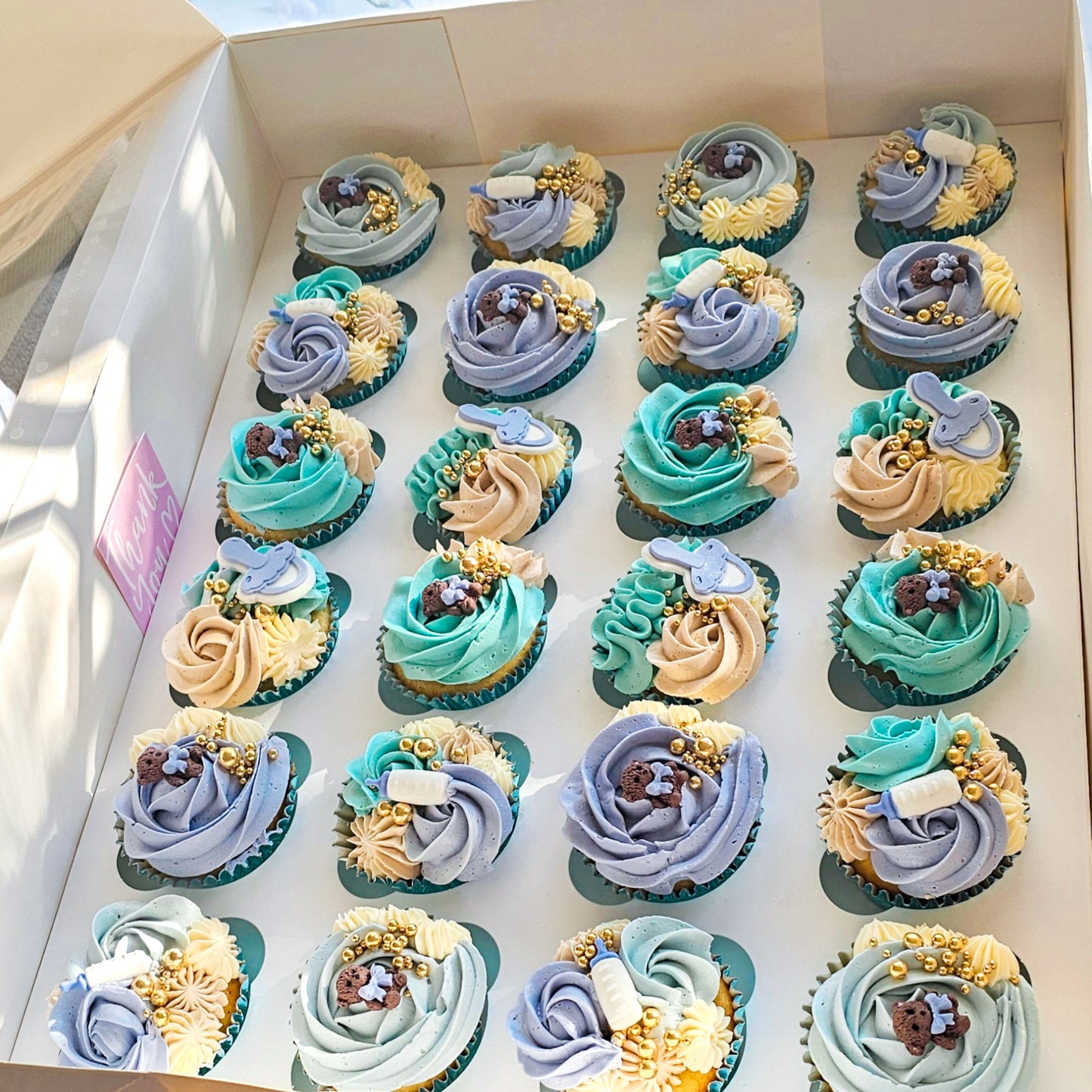 Baby Shower Cupcakes (6)
