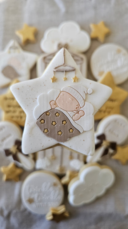 Twinkle Twinkle Little Star – Custom Baby Shower Cookie Gift Box